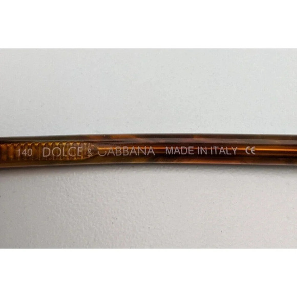 🕶️Dolce&Gabbana DG527 501 Eyeglasses 43/18 140 /KAO203🕶️ - Picture 5 of 8